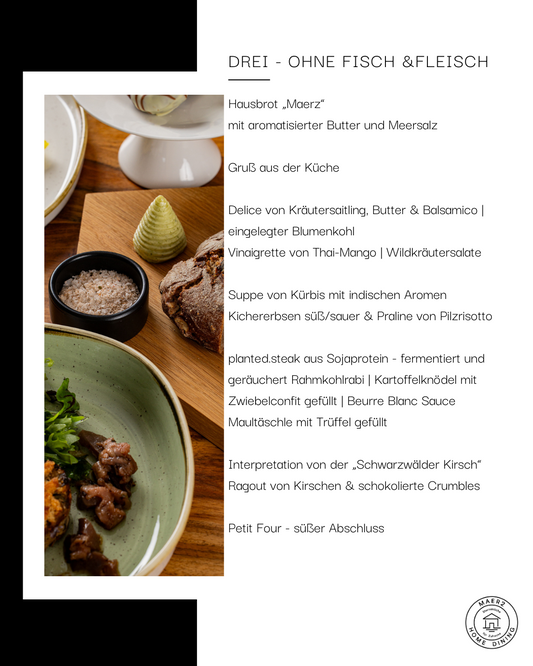 Kochbox Maerz@Home "DREI"vegetarisch ohne Fisch & Fleisch