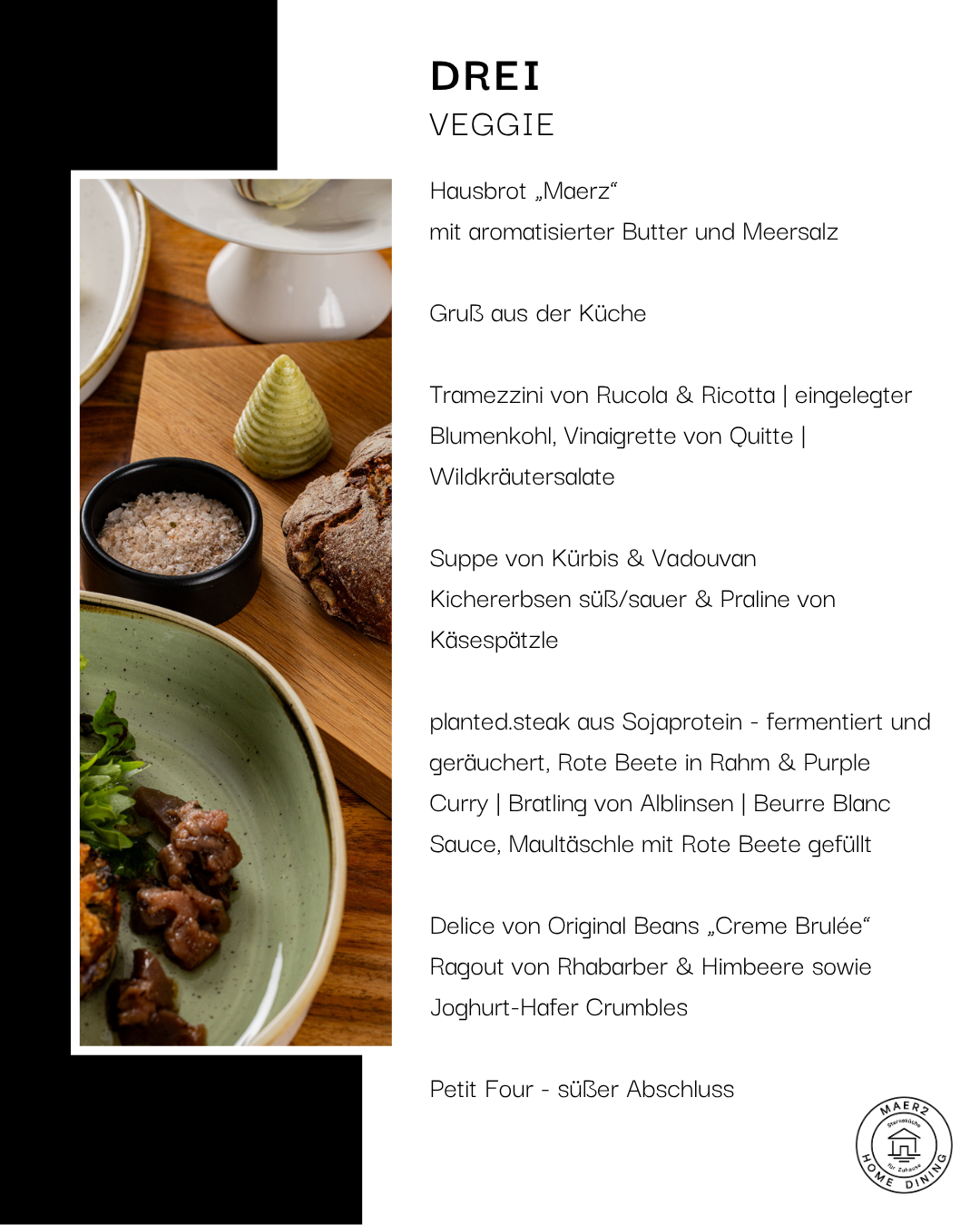 Kochbox Maerz@Home "DREI"vegetarisch ohne Fisch & Fleisch