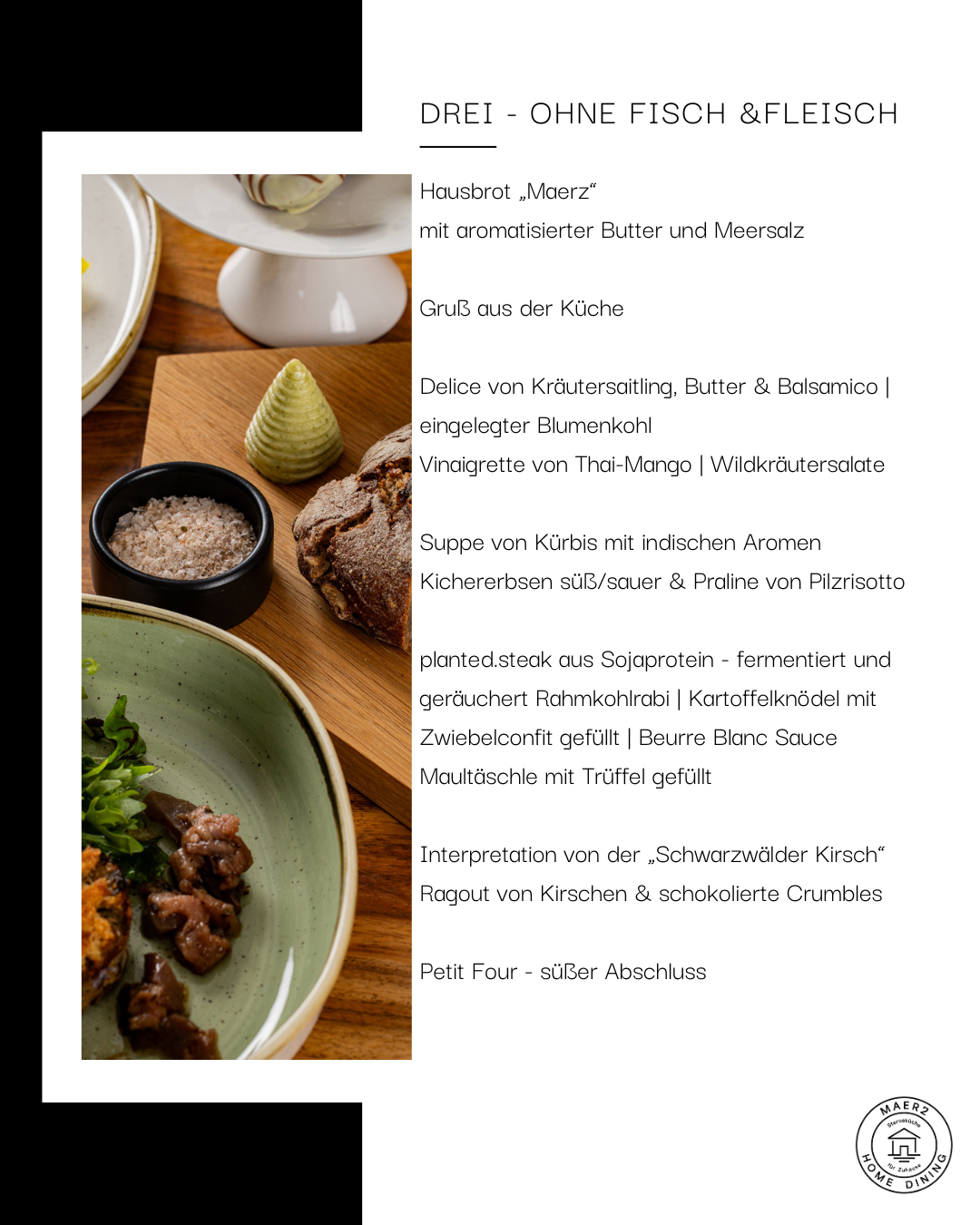 Kochbox Maerz@Home "DREI"vegetarisch ohne Fisch & Fleisch