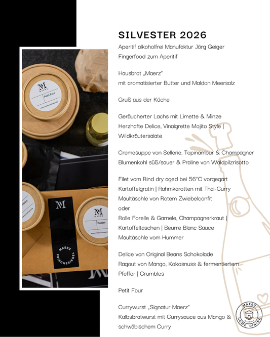 Kochbox Maerz@Home "SILVESTER 2026"