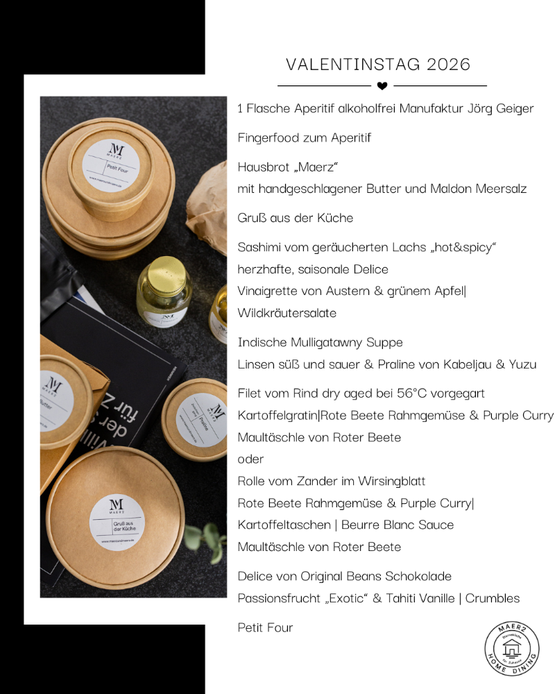 Kochbox Maerz@Home "VALENTINSTAG 2026"